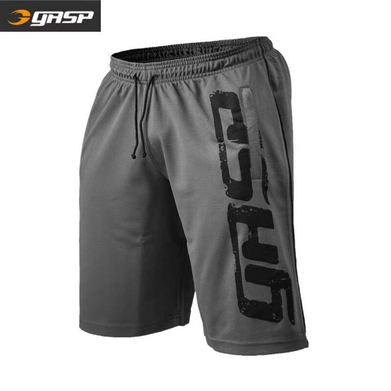 GASP quick-drying shorts fifth pants sports fitness training pants men