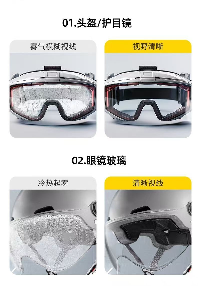 Car glass anti-fog spray, anti-fog agent for car windows and rearview mirrors, in stock, supports drop shipping