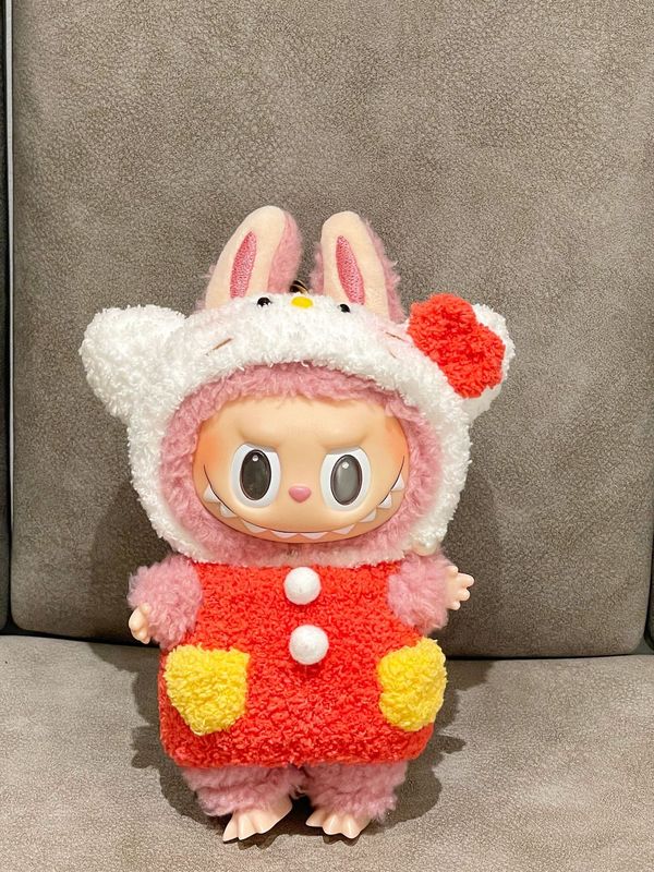 ラブブ第一世代と第三世代の人形服 17cm ハートビートマカロンビニールフェイス ラブブ人形服 着替え|undefined