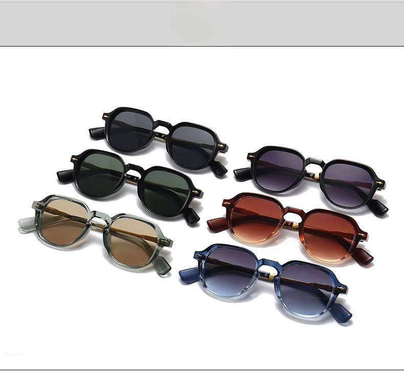 Herren Sonnenbrille Mit Schmalem Rahmen Für Den Streetstyle_voghion.com