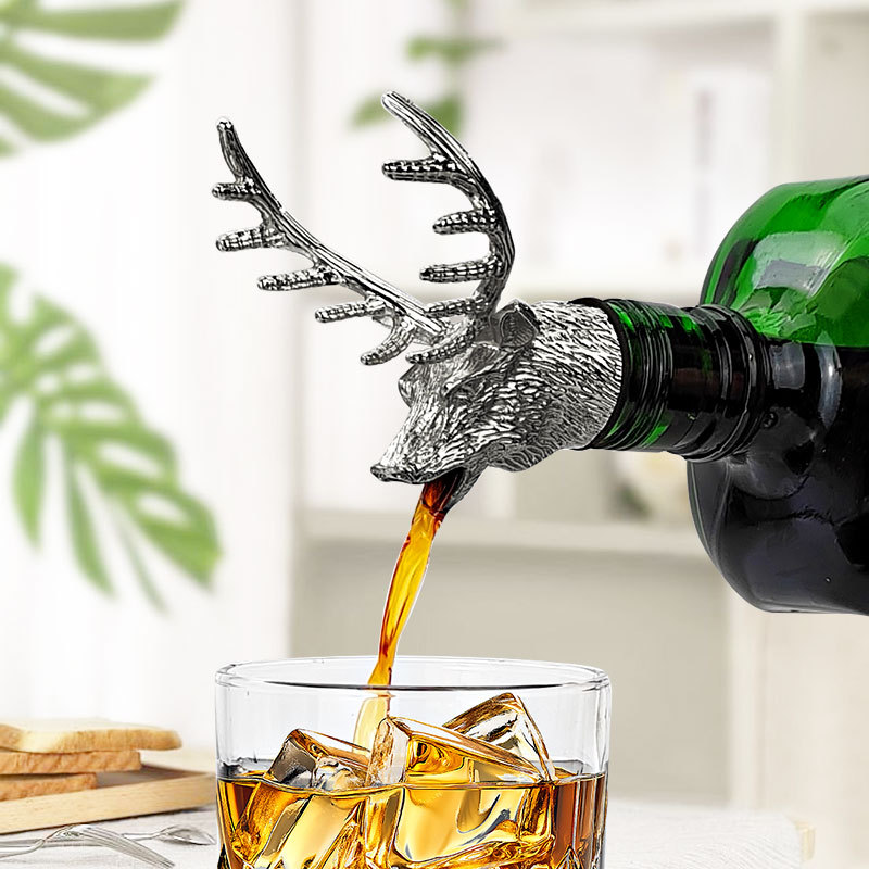 Fabricantes creativos al por mayor boca de vino vino vino tinto vino extranjero decaptor de vino comercial distribuidor de moda hogar