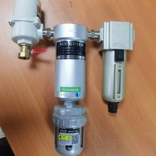 离心式气源干燥处理器过滤空压机压缩空气泵油水分离器带自动排水