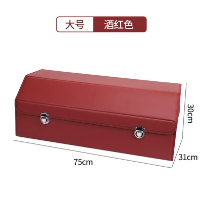 Car storage bag/box – storage - burgundy-extra-large-size-753130cm