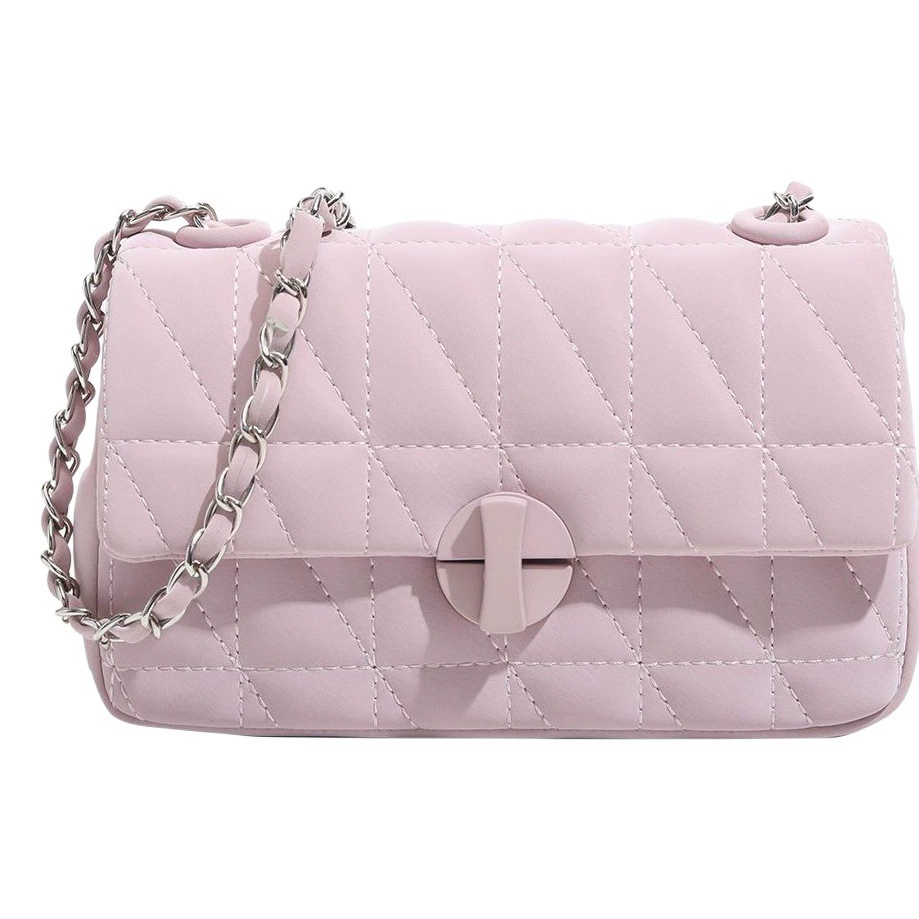 Женская сумка 2025: новая модель, маленькая сумка-клатч в стиле Chanel с цепочкой, модная универсальная сумка через плечо, женская сумка на цепочке.