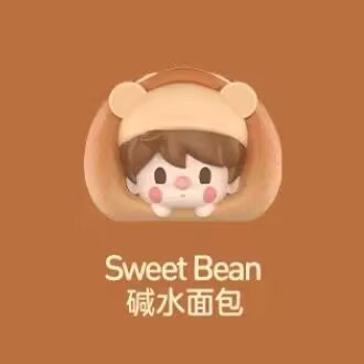POPMART 泡泡玛特POP BEAN 烤面包系列萌粒潮流玩具小公仔DIY摆件|undefined