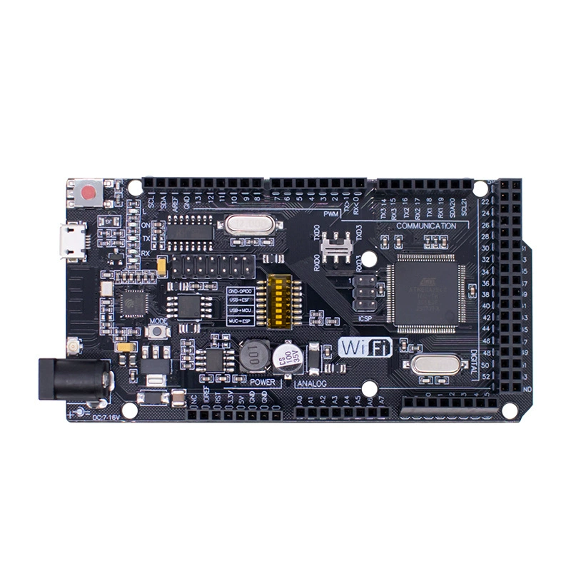 WIFI R3, Atmega2560+ESP8266 (32МБ) USB-TTL CH340G плата разработки