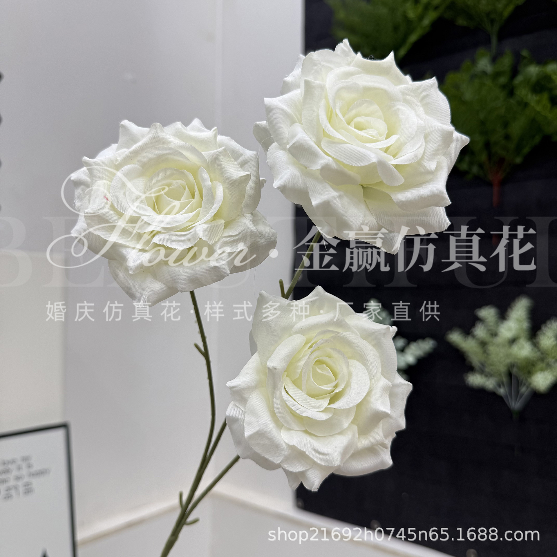 Boda Mori Simulación de flores y plantas verdes Pico de bambú Hierba Simulación de plantas verdes de invierno espárragos Plantas de simulación Escenografía de plantas verdes falsas