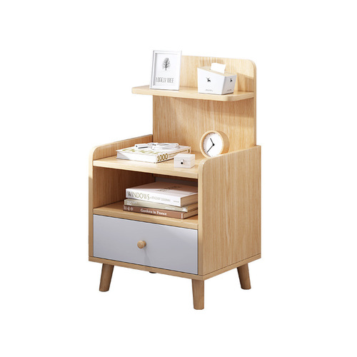 Yijiada bedside table simple economical storage cabinet bedside mini cabinet light luxury creative bedside cabinet