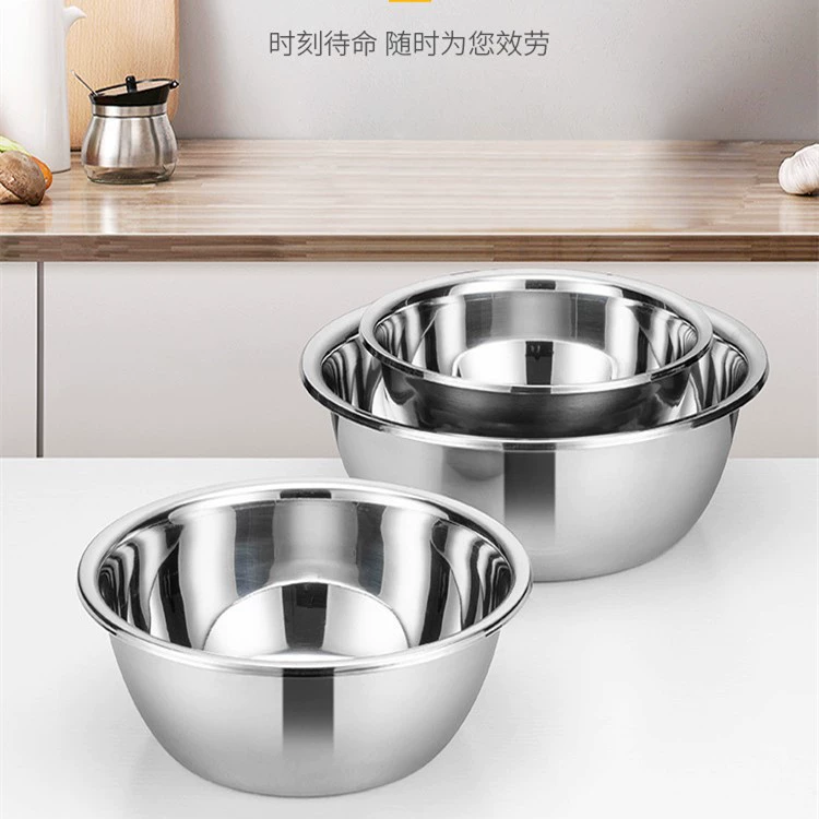 304 из нержавеющей стали кухня с овощным тазом суп суп миска миска миска миска миска для мойки овощей большой таз и круглый новый продукт