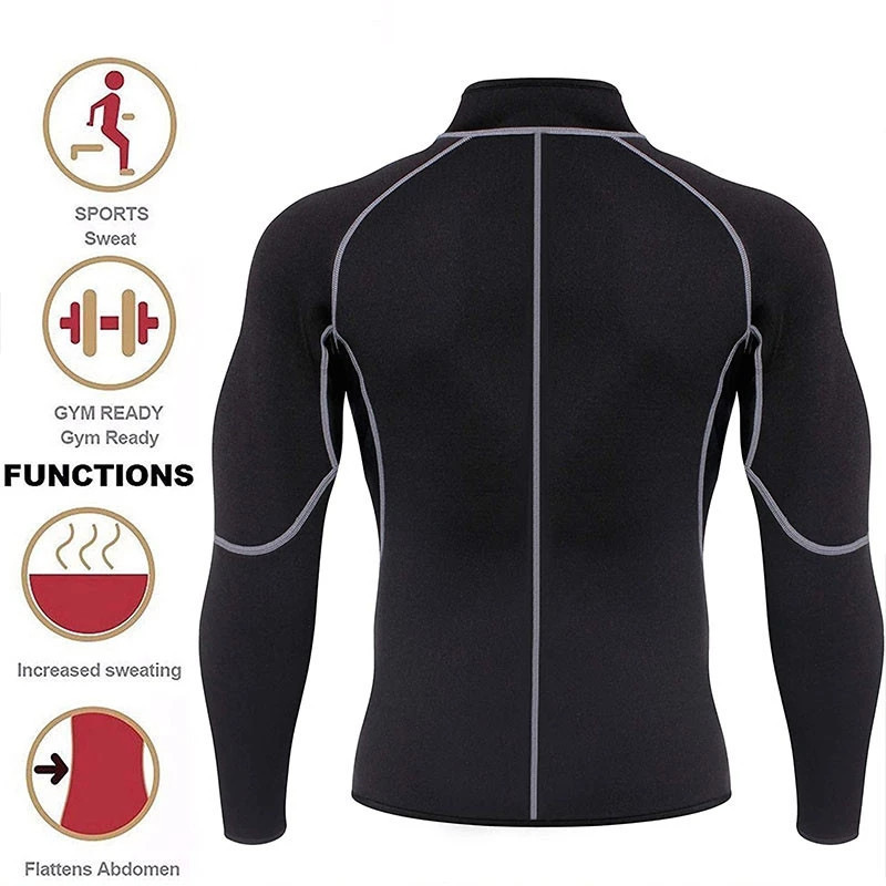 Hot shapers Sweat Suit Neoprene Diving Material Shaper Trousers Long Sleeve suit Amazon