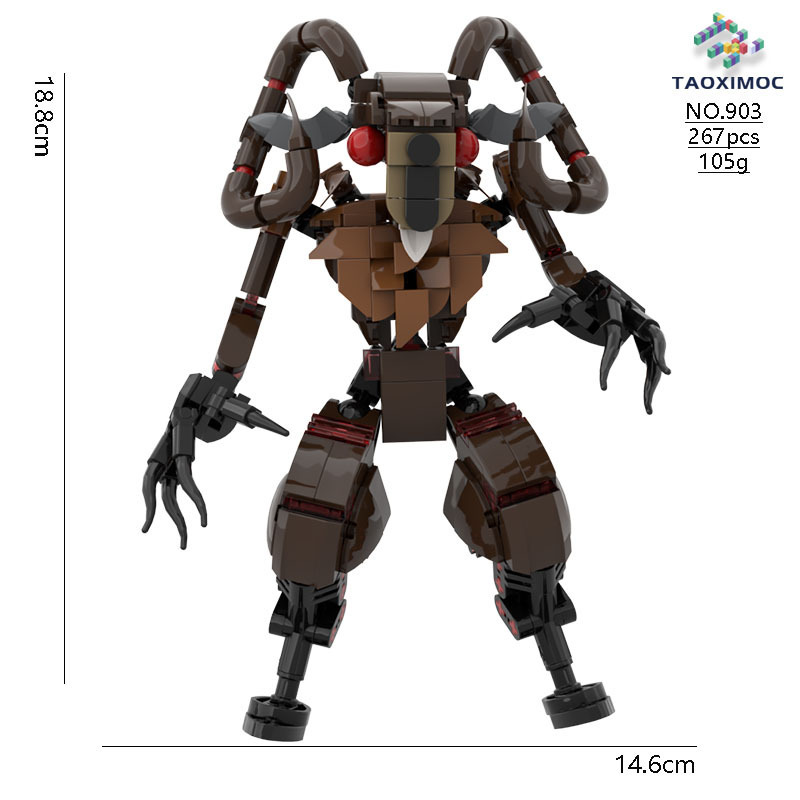 跨境新品99 Nights in the Forest 森林中的99夜游戏周边积木批发|undefined