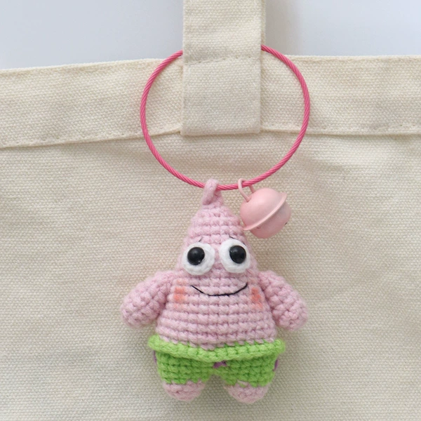 Pink pie star + wire buckle