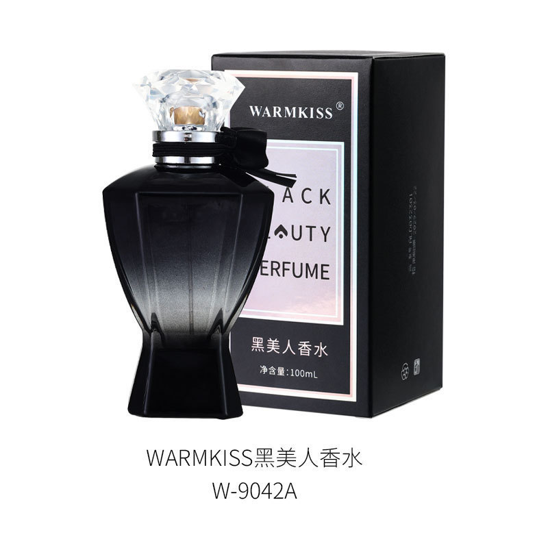 WARMKISS Black Beauty Midnight Bulgaria Rose Ladies Perfume duradero nicho fresco Comercio exterior transfronterizo
