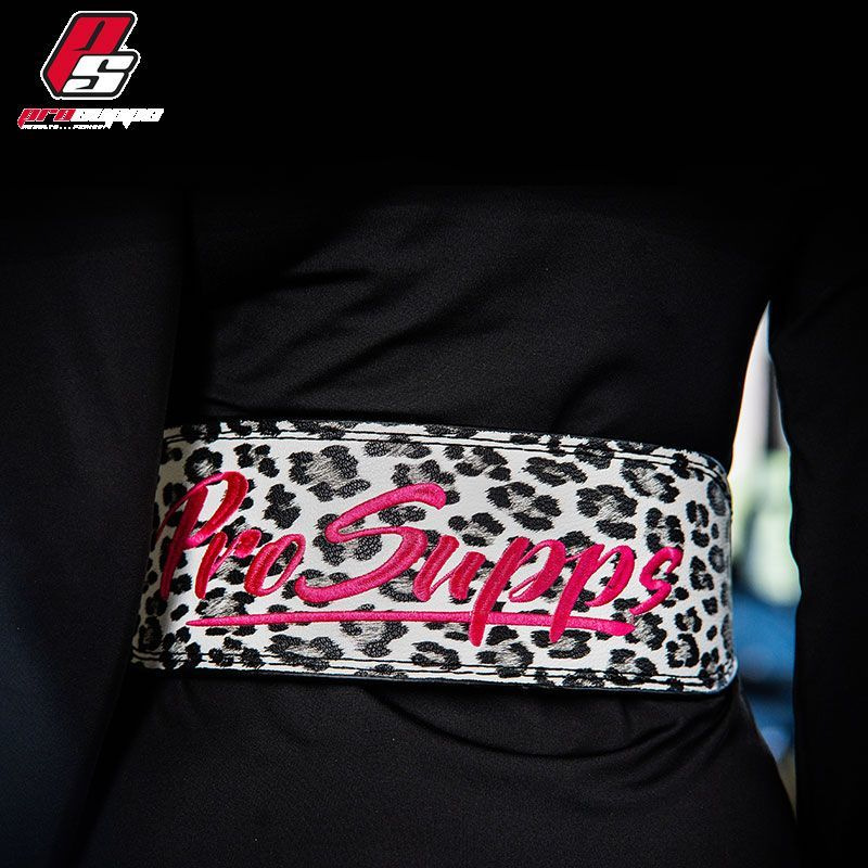 Cross-Border Professional Leopard Print Belt for Men and Women Squat Protection Hyde Training Strength Weightlifting Equipment Deadlift Compression Waist Protection