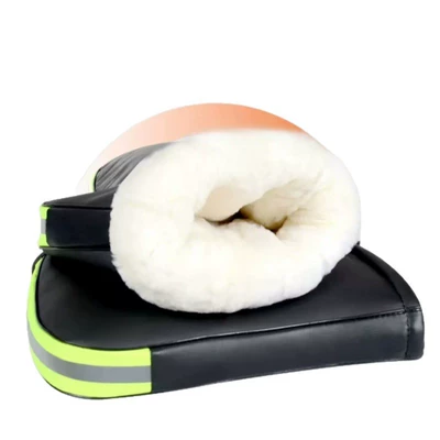 and Thickened Wool Handlebar – Motorcycle Handle Cover