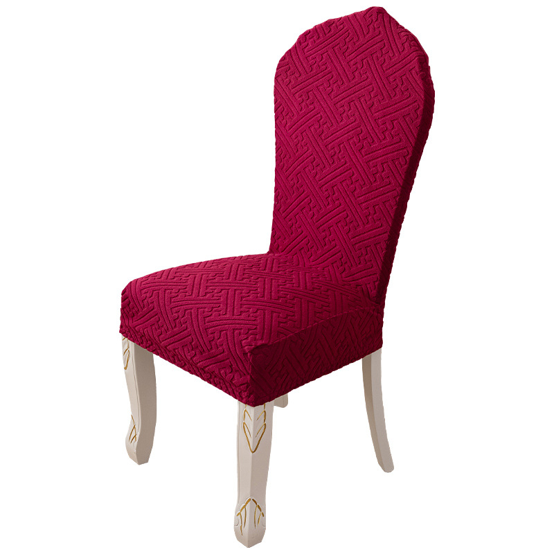 cubierta de silla jacquard europea cubierta de silla de asiento a prueba de polvo todo incluido cubierta de silla elástica gruesa cubierta de silla antideslizante cuatro estaciones universal