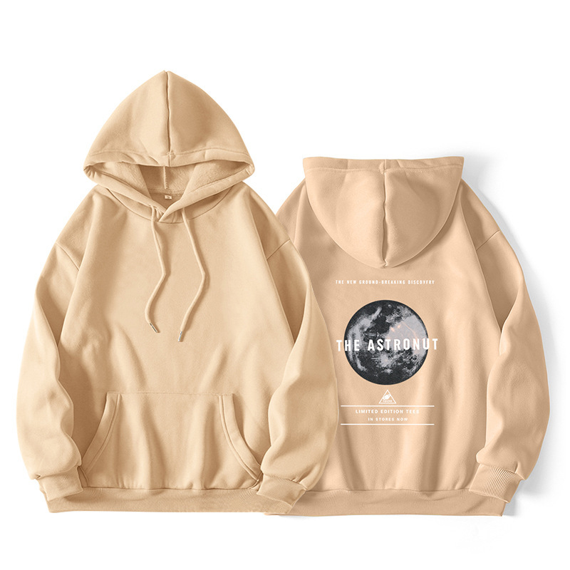 Blessyuki Harajuku Loose Graphic Hoodie Male Autumn Overseas