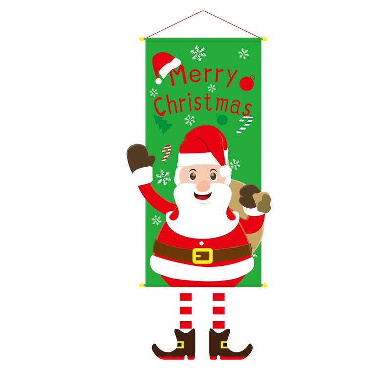 クロスボーダー新しいクリスマスドア吊りハロウィン装飾独立記念日吊り旗ドア生地ペンダントイースターデコレーション|undefined
