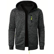 P 66338 Men's Hooded Knit Sweatshirt ��ʿ�l���_�� �羳�W