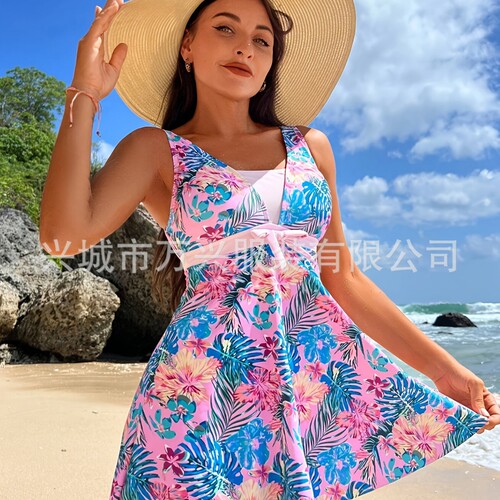 2025 New European and American Style Cross-Border Sexy Backless Plus-Size High-End Slimming One-Piece Swimsuit Bikini for Women