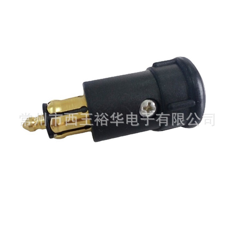Factory Direct Supply DC socket flame retardant high temperature resistant 12v European standard car car cigarette lighter high power pure copper