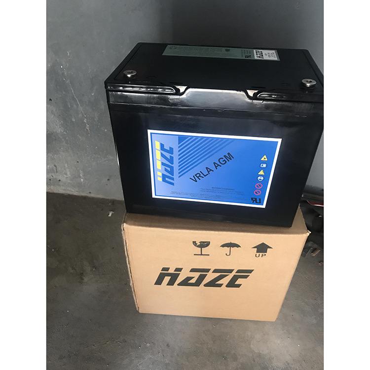 HAZE美国海志蓄电池HZB12-80 ups电源12v80ah 直流屏用免维护电瓶
