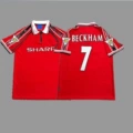 98-99 Man Utd Home #7 Beckham + Patch