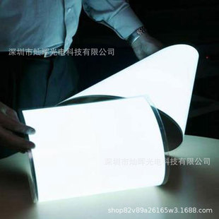 Manufacturer EL cold light piece LED cold light backlight LED luminous light piece luminous pattern Electroluminescence can be cut