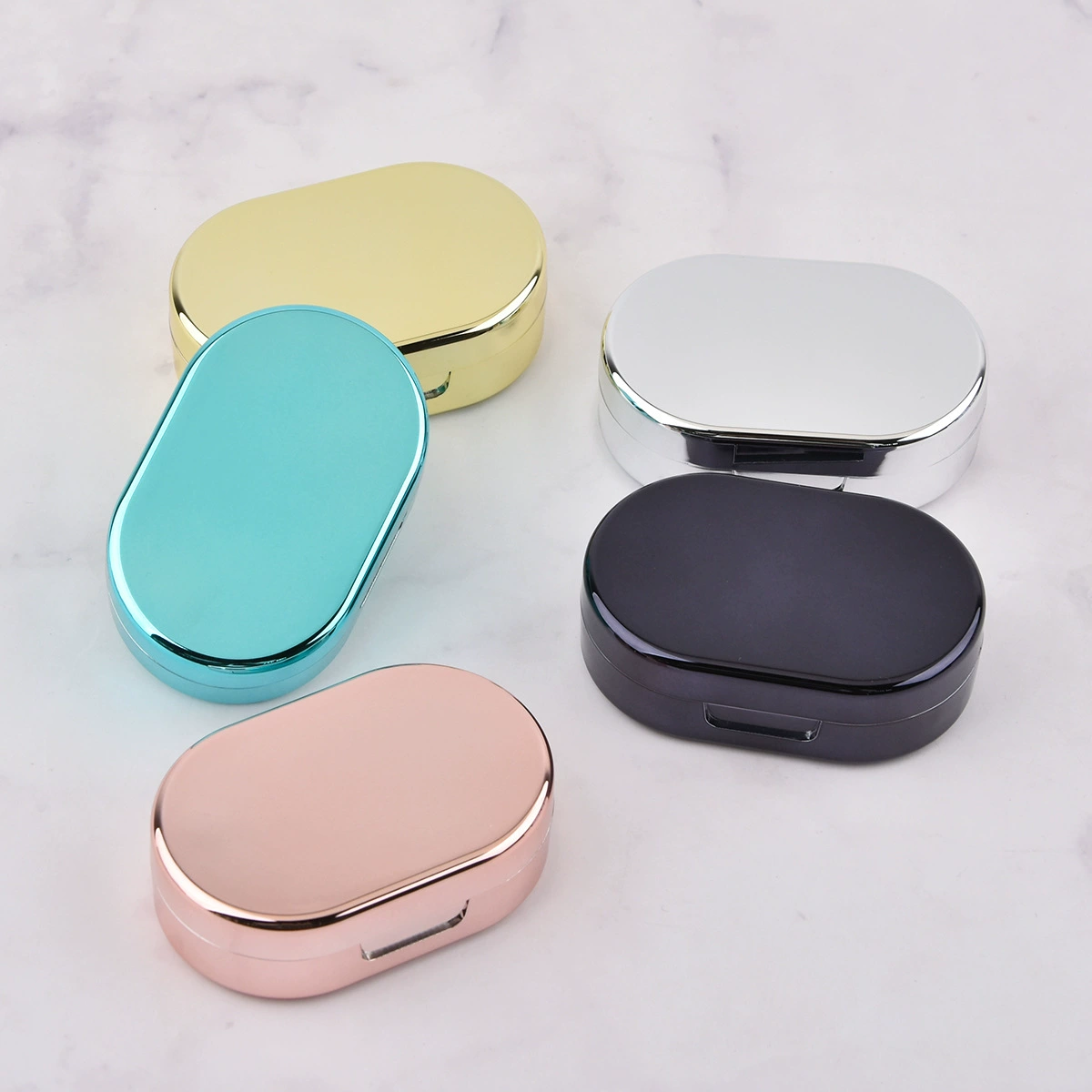 Small handheld invisible glasses, simple and elegant design, mirror effect