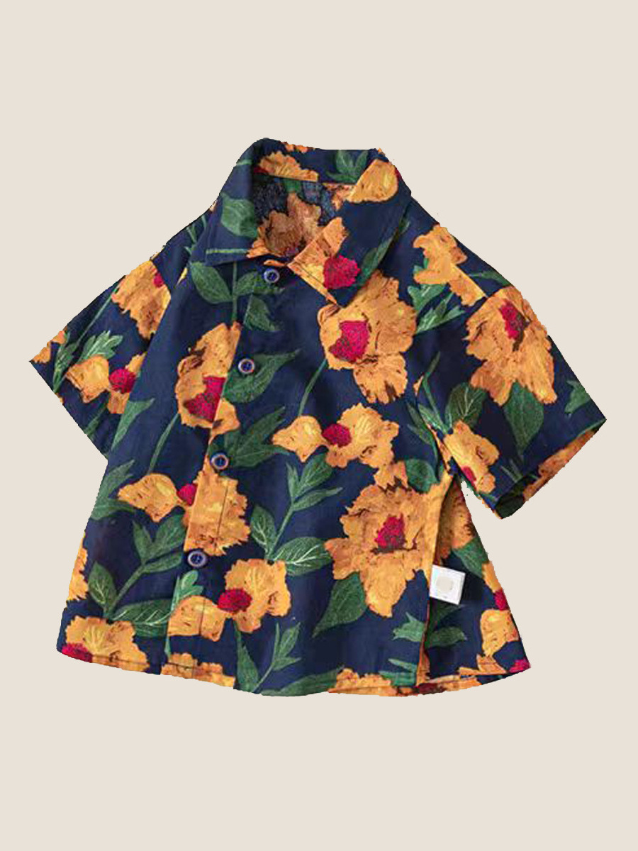 children's trend shirt for boys for leisure