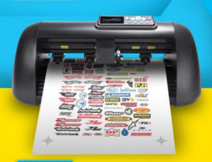 Advertising cutting machine wallpaper clothing thermal transfer adhesive diatom mud small cutting machine computer carving machine 330