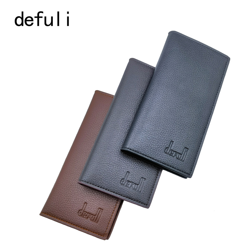 2024 Hot Promotion Men's Business Long Wallet Pu Leather Cross-Border Hot Sale Multi-Card Slot Pebbled Pattern Factory Direct Supply 2024 Hot Promotion Men's Business Long Wallet Pu Leather Cross-Border Hot Sale Multi-Card Slot Pebbled Pattern Factory Direct Supply