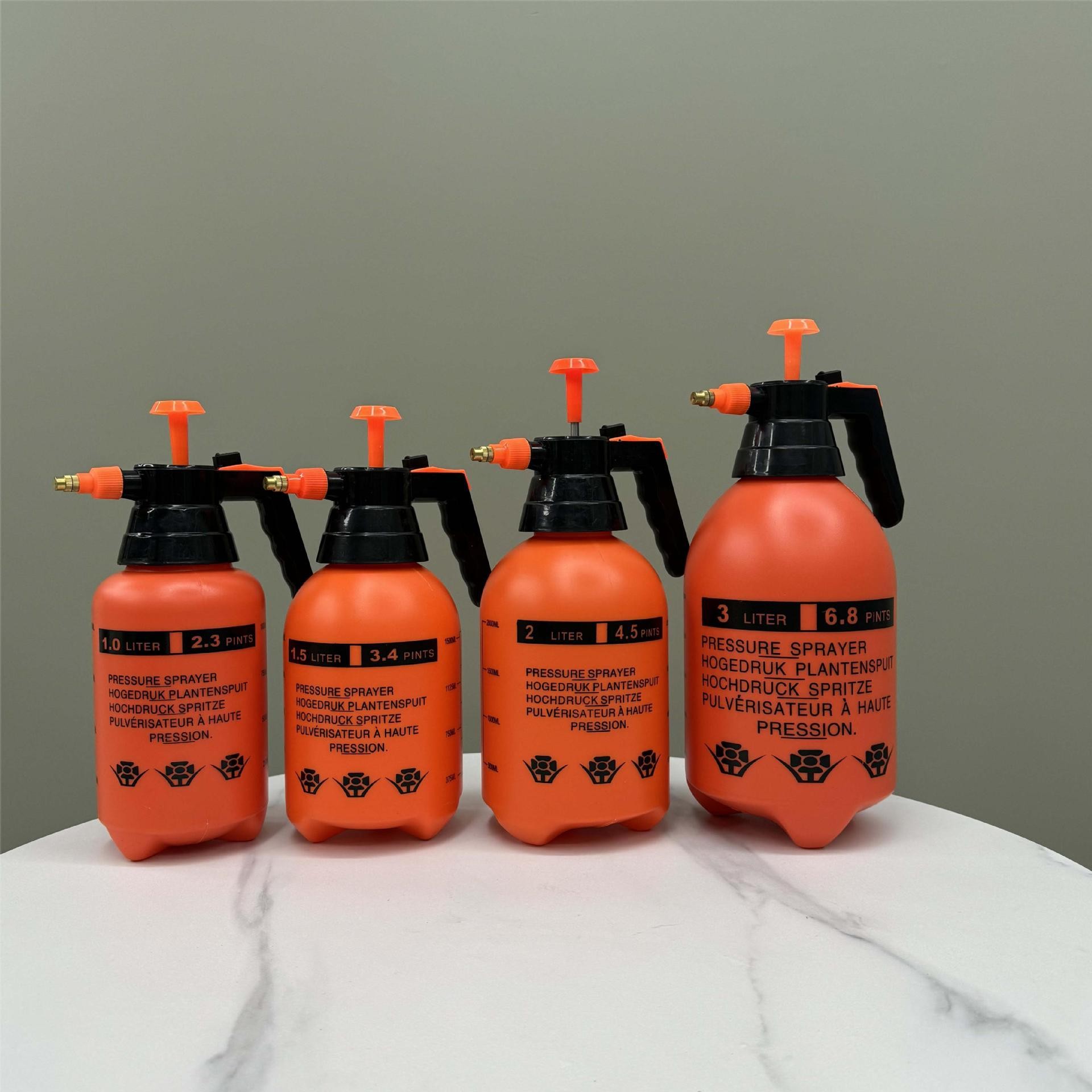 Botella de pulverización neumática para jardinería de riego de flores doméstica desinfección especial pulverizador pequeño riego de plástico hervidor de agua
