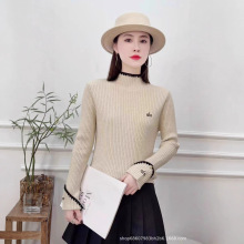 一体绒大码针织毛衣新款女装2025年打底衫秋冬毛衣内搭冬季百搭女