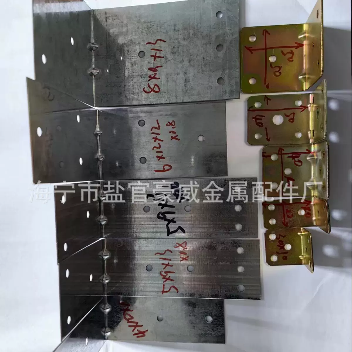 供应砖墙连接片 轻质空气砖连接片加气块连接片L型加气砖连接片