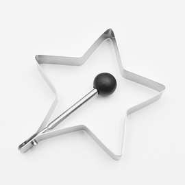 工厂供货源食品级不锈钢创意煎蛋器烹饪创意早餐煎蛋/三明治两用