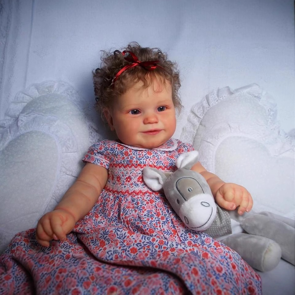 60cm simulación de bebé renacido muñeca niño de seda venosa de la sangre visible transfronteriza suministro de comercio electrónico