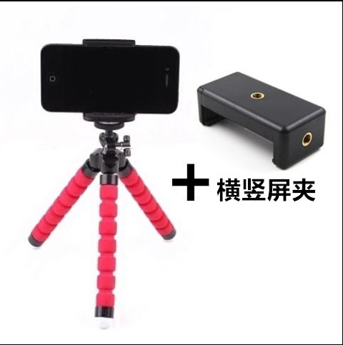 빨간 단어 휴대 전화 클립