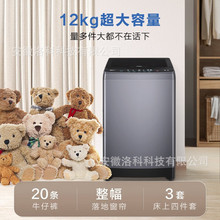 海尔12公斤电离除菌一键智洗波轮洗衣机 EB120B35Mate3