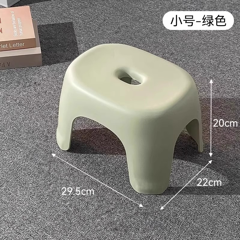 家用矮凳加厚塑料小凳子可叠放板凳客厅久坐沙发凳门口换鞋凳凳子|undefined