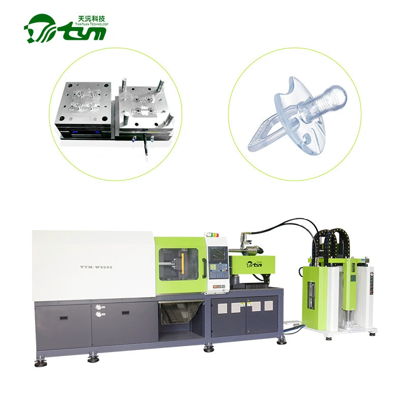 Tianhua Горизонтальный жидкий силиконовый литьевой формовочный станок силиконовая соска бутылка для соски для соски специальное производственное оборудование
