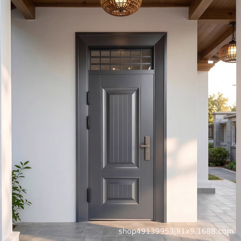 Single-Opening Zinc Alloy Villa Door, Double-Door Rural Self-Built House Balcony Entry Door, Single-Door Four-Way Opening Imitation Copper Entrance Door Single-Opening Zinc Alloy Villa Door, Double-Door Rural Self-Built House Balcony Entry Door, Single-Door Four-Way Opening Imitation Copper Entrance Door