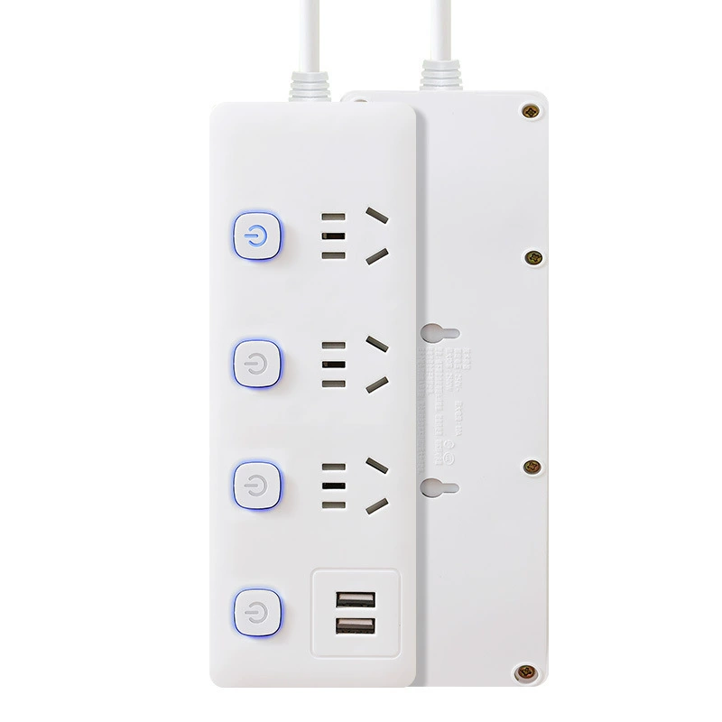 Multifunctional USB socket panel porous multi -switch band -line plug -in panel wiring board household plug converter converter