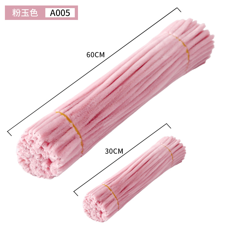Alergar 60cm barra de torsión hecha a mano DIY material paquete de cabello raíz de cabello juguete de puzzle manual barra de torsión al por mayor