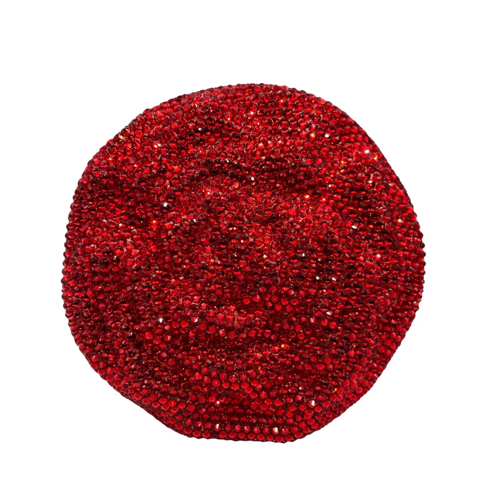 * flores redondas bolsas de diamante de banquete transfronterizas bolsas de diamante de fondo plano bolsas de diamante de banquete flores de mano bolsas de mujer bolsa de embrague