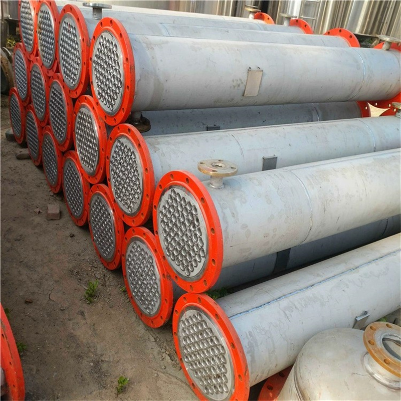 二手不锈钢列管冷凝器   钛材冷凝器   石墨冷凝器碳钢