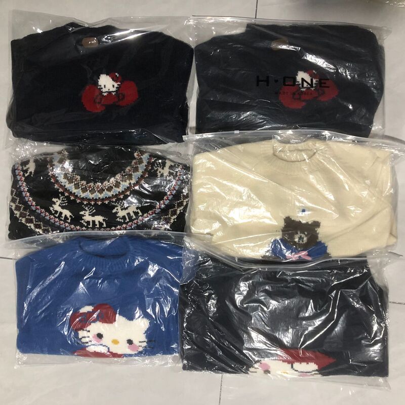 In Stock~ Clearance Collection of Korean Dongdaemun Niche Base Shirts, Sweaters, Long-Sleeve Fleece Sweatshirts, Casual Tops In Stock~ Clearance Collection of Korean Dongdaemun Niche Base Shirts, Sweaters, Long-Sleeve Fleece Sweatshirts, Casual Tops