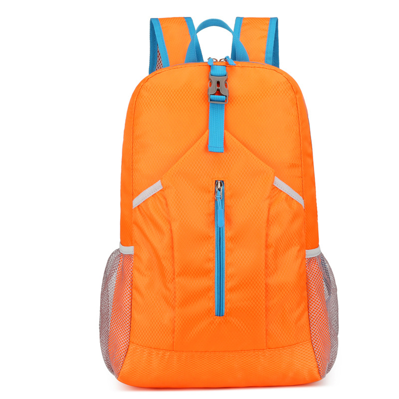 Cross-border 2022 nueva mochila deportiva al aire libre plegable mochila de viaje ligera a prueba de agua bolsa de regalo de piel