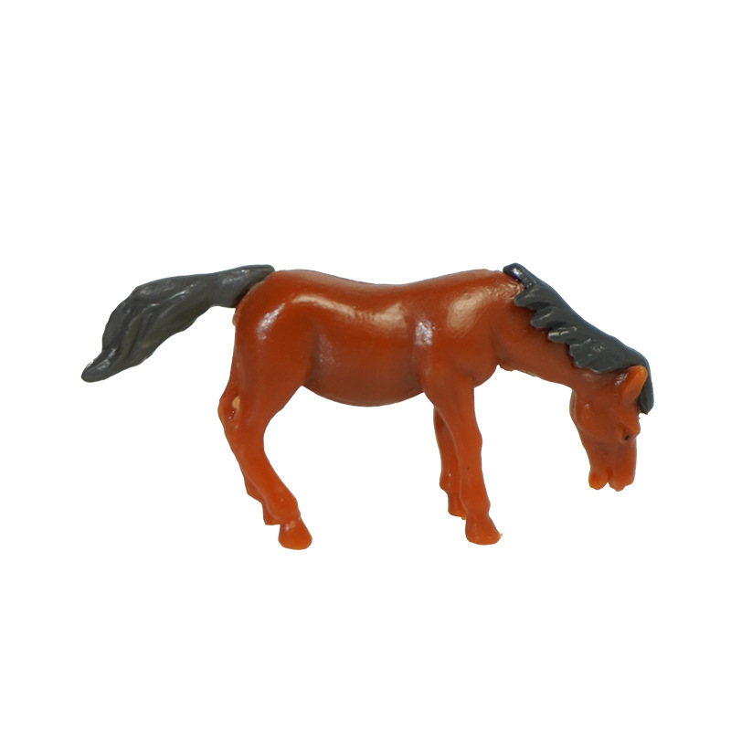 Moss micro paisaje decoración simulación mini nuevo caballo pony PVC muñeca suculento hecho a mano muñeca