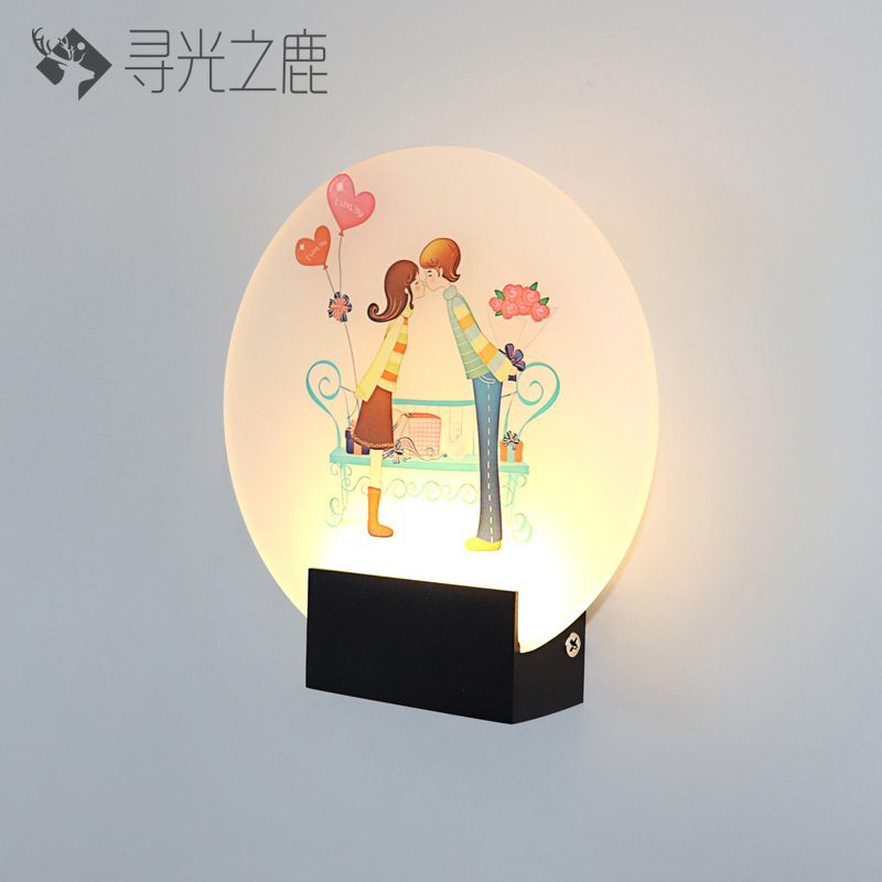 XGZL B0269-20CM 라운드 블랙 사랑 벤치